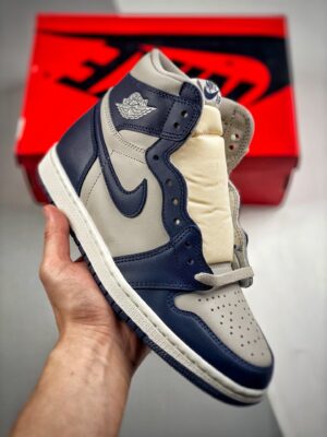 AJ Jordan 1 High 85 Georgetown College Navy/White/Tech Grey BQ4422-400