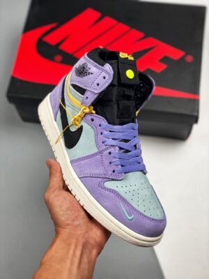 AJ Jordan 1 High Switch Purple Pulse CW6576-500