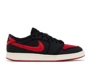 AJ Jordan 1 KO Low Bred Everlasting Sneaker