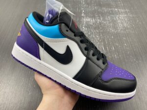AJ Jordan 1 Low Court Purple Tropical Twist 553558-154