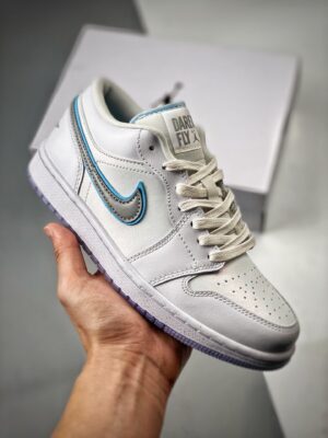 AJ Jordan 1 Low "Dare To Fly" White/Blue FB1874-101
