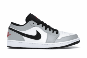 AJ Jordan 1 Low Light Smoke Grey Shoes