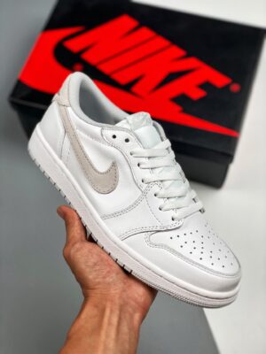 AJ Jordan 1 Low OG White/Neutral Grey CZ0775-100