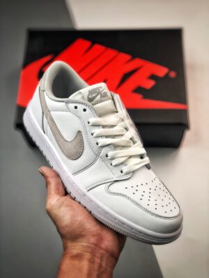AJ Jordan 1 Low OG White/Neutral Grey CZ0790-100