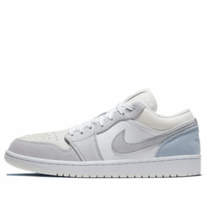AJ Jordan 1 Low 'Paris' White/Sky Grey-Football Grey CV3043-100