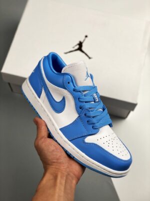 AJ Jordan 1 Low UNC University Blue/White AO9944-441