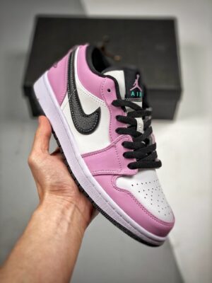 AJ Jordan 1 Low Violet Shock/Black-Tropical Twist CK3022-503