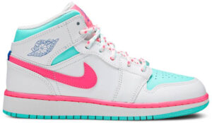 AJ Jordan 1 Mid "Digital Pink";