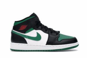 AJ Jordan 1 Mid Green Toe