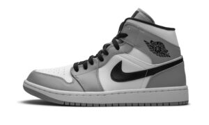 AJ Jordan 1 Mid Light Smoke Grey