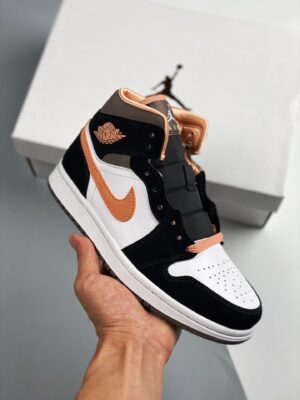 AJ Jordan 1 Mid Peach Mocha DH0210-100