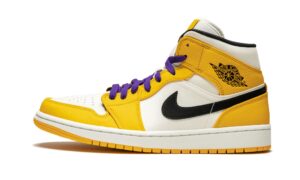 AJ Jordan 1 Mid SE Lakers