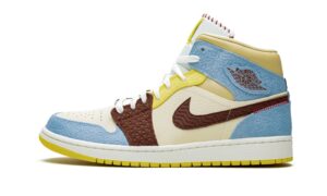 AJ Jordan 1 Mid SE “Maison Chateau Rouge Fearless”