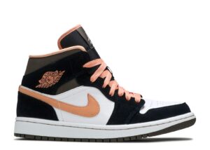 AJ Jordan 1 Mid SE 'Peach Mocha' Unfading Sneaker