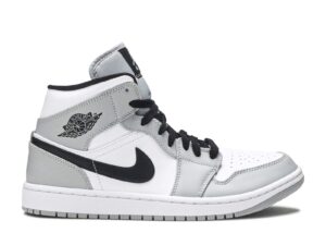 AJ Jordan 1 Mid 'Smoke Grey' Unfading Sneaker