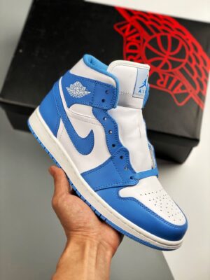 AJ Jordan 1 Mid 'UNC' 554724-106