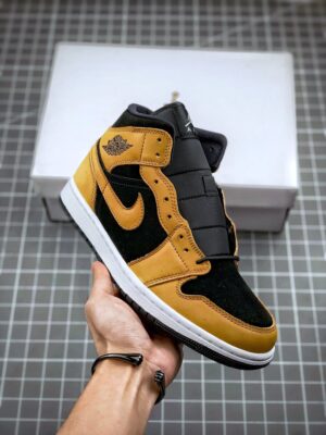 AJ Jordan 1 Mid Wheat Black DB5453-700