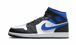 AJ Jordan 1 Mid - White/Black/Royal online