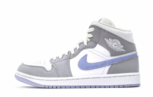 AJ Jordan 1 Mid Wolf Grey BQ6472-105