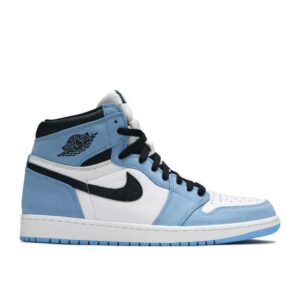 AJ Jordan 1 Retro High OG 'University Blue' Unfading Sneaker