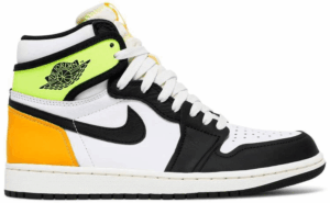 AJ Jordan 1 Retro High OG Volt Gold Shoes