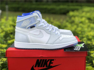 AJ Jordan 1 Retro High Zoom White Racer Blue