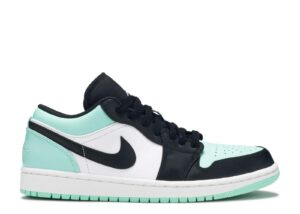 AJ Jordan 1 Retro Low 'Emerald' Everlasting Sneaker