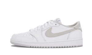 AJ Jordan 1 Retro Low OG White / Neutral Grey – 2015 Release