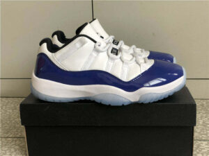 AJ Jordan 11 Retro Low White Concord (W)