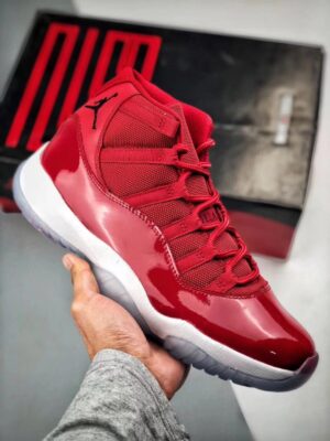 AJ Jordan 11 Win Like 96 Gym Red/White-Black 378037-623
