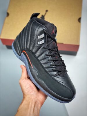 AJ Jordan 12 Utility Black/Black-Bright Crimson-White DC1062-006