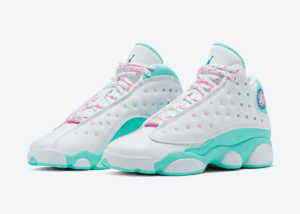 AJ Jordan 13 AURORA GREEN Women's  Shoes