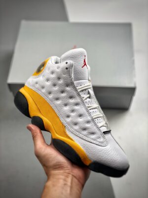 AJ Jordan 13 White/University Red-Del Sol-Black 414571-167