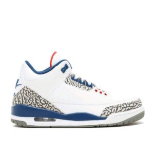 AJ Jordan 3 Retro OG 'True Blue' 2016 Unfading Sneaker
