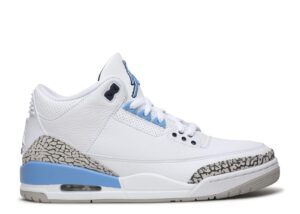 AJ Jordan 3 Retro 'UNC' Revered Footwear