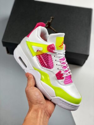 AJ Jordan 4 GS Lemon Venom CV7808-100