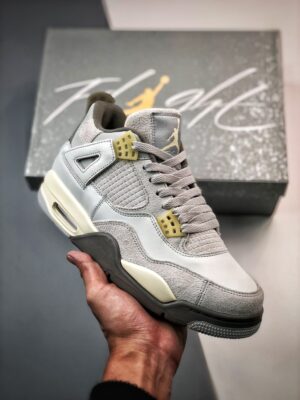 AJ Jordan 4 SE Craft Photon Dust/Pale Vanilla-Off White-Grey DV3742-021