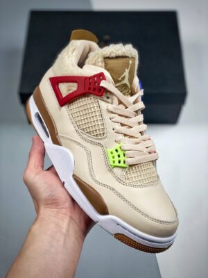 AJ Jordan 4 Where The Wild Things Are Sail/University Red-Hemp-Barely Volt DH0572-264