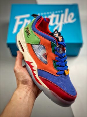 AJ Jordan 5 Low Doernbecher Hyper Royal/Orange DR6287-486