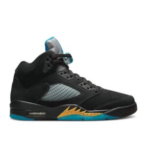 AJ Jordan 5 Retro 'Aqua' Unfading Sneaker