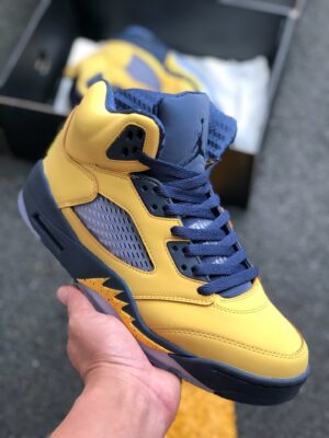 AJ Jordan 5 SP Amarillo/College Navy-Amarillo CQ9541-704