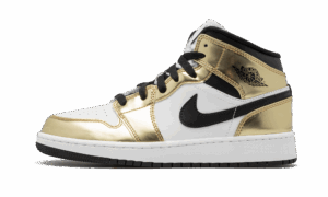 Jordan 1 Mid SE GS "Metallic Gold"