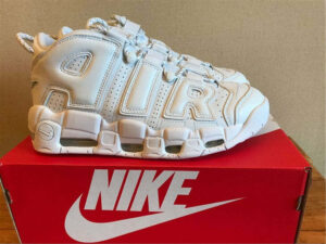Nike AJ More Uptempo Triple White
