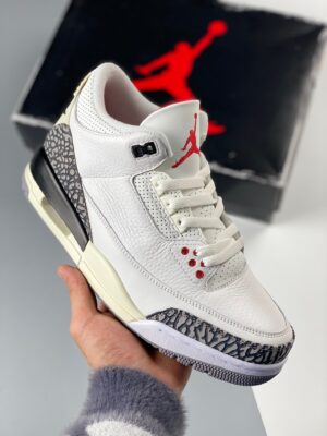 AJ Jordan 3 White Cement Reimagined
